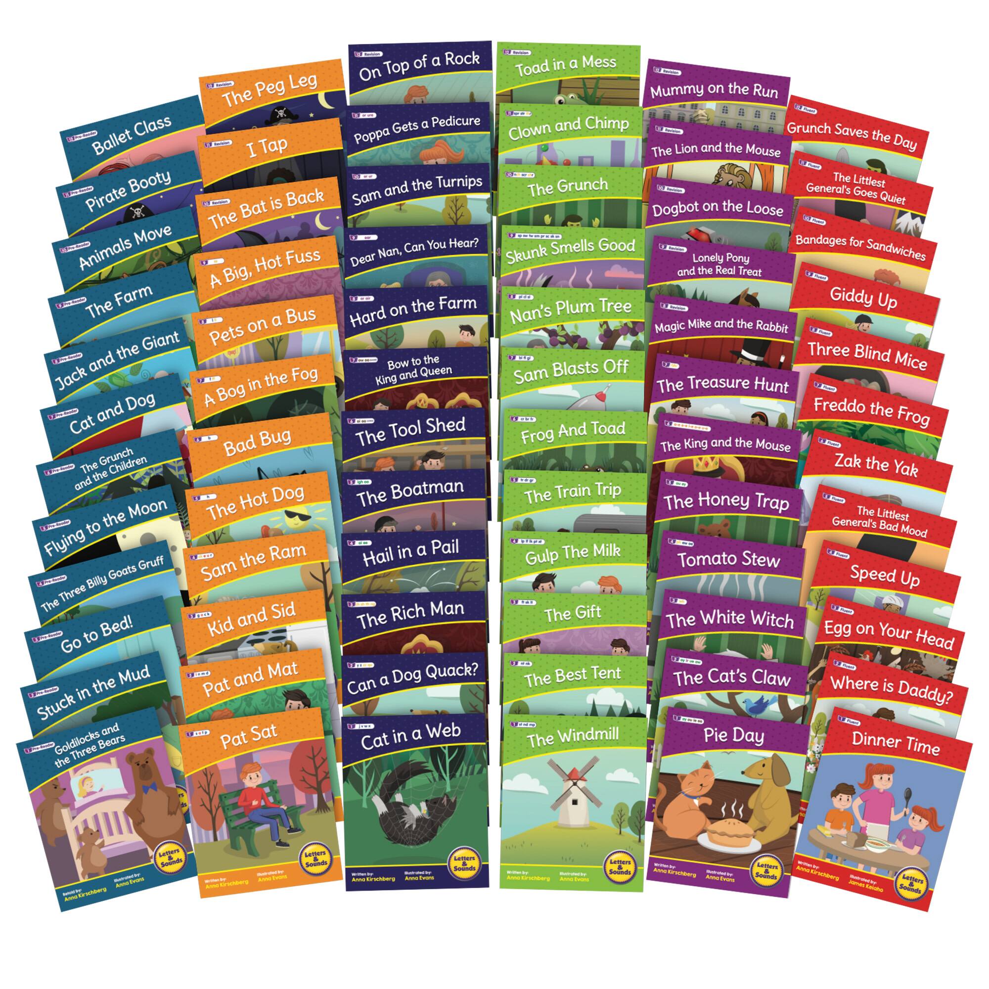 Junior Learning® Letters & Sound Set 2 Fiction Educational Learning Boxed Set
